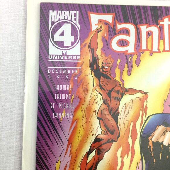 Marvel Universe 4 Fantastic Four Unlimited December 1995 - Picture 2 of 5